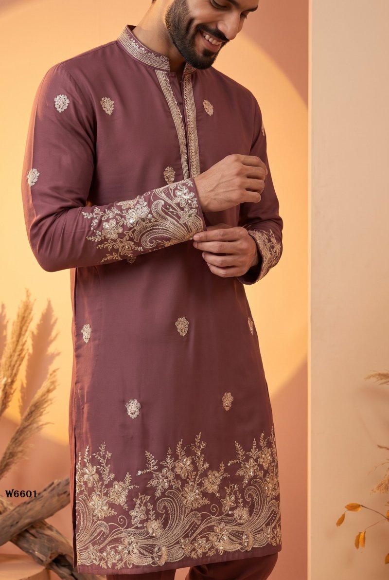 Outluk Wedding Vol 66 Lachaka Mens Kurta Pajama 